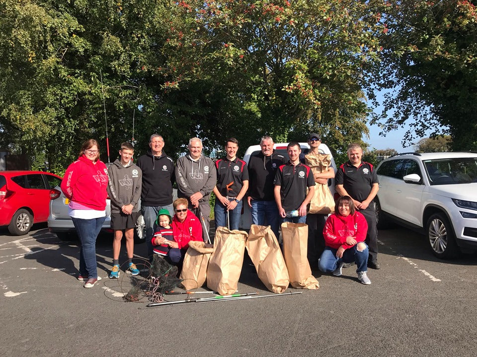 Beach/Rock clean up at Helensbay today