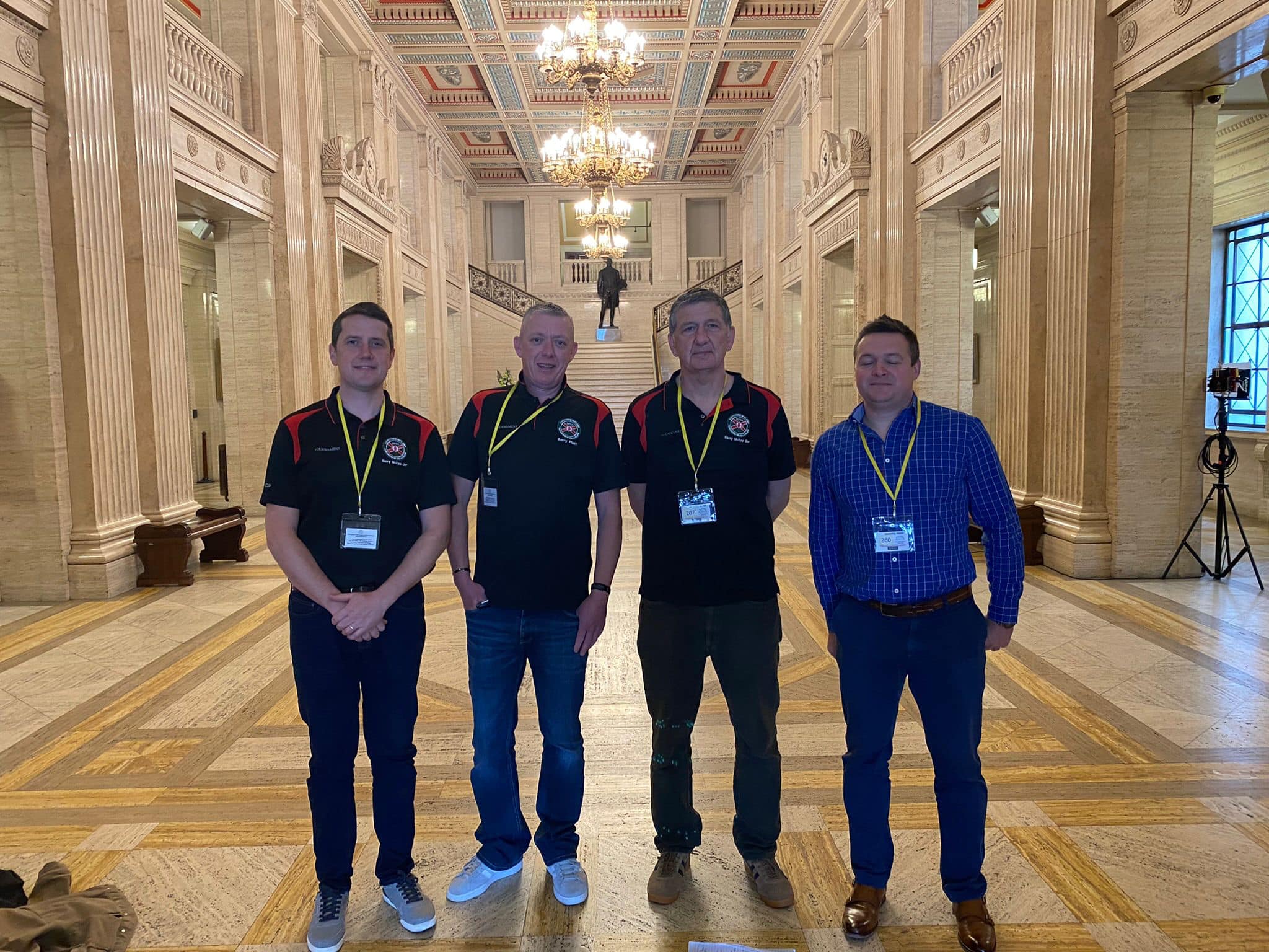 Great progress today up at Stormont with Sports Minister Gordon Lyons and Deputy leader Emma Pengelly