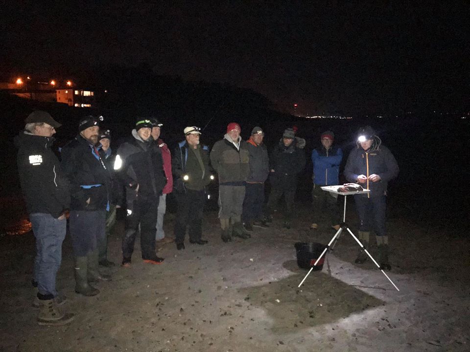 Great to see a lot of new anglers at our Helensbay beach angling intro courses