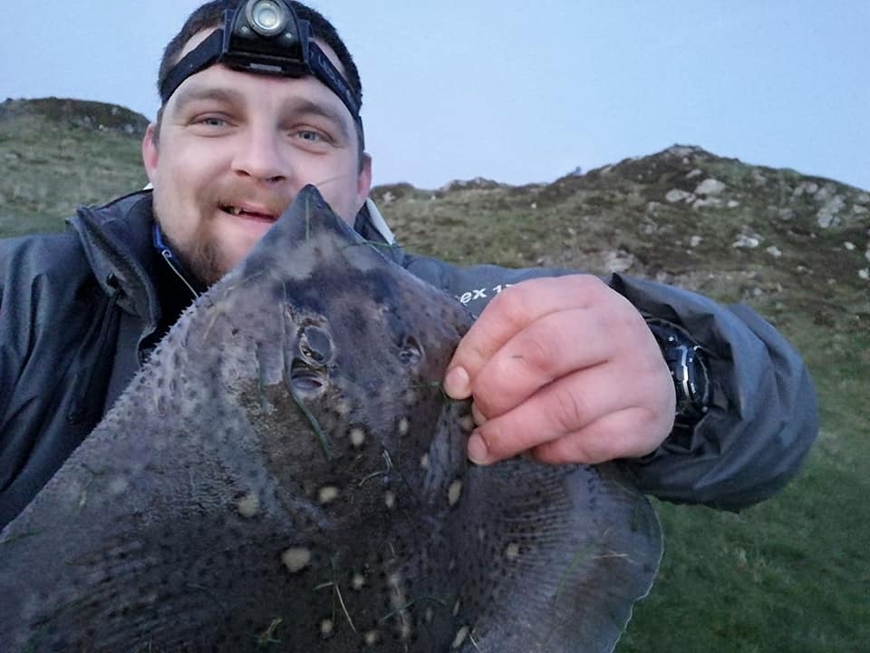 Federation member Jānis Liseckis caught a few species outside Killybegs