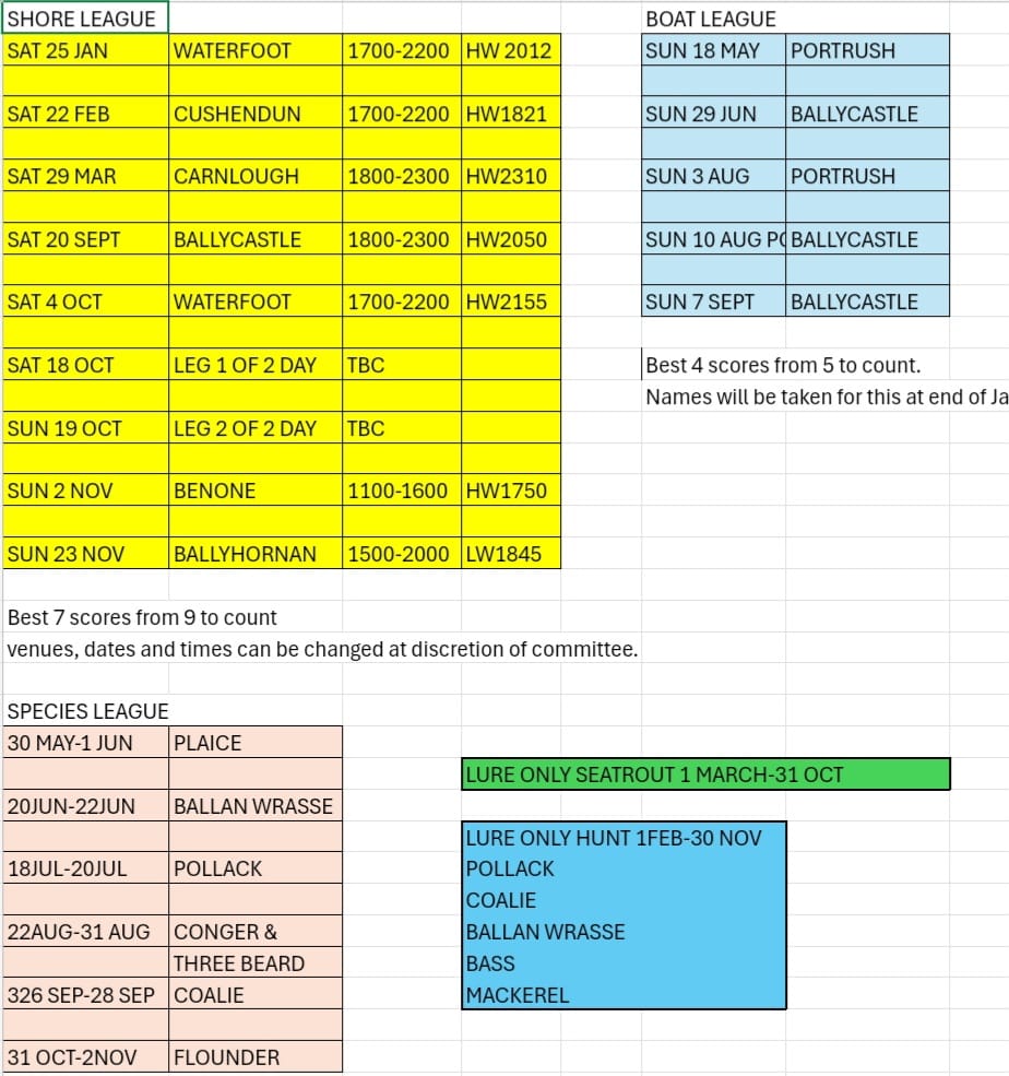 Our fixtures for 2025 have been organised and we are now accepting new memberships as such