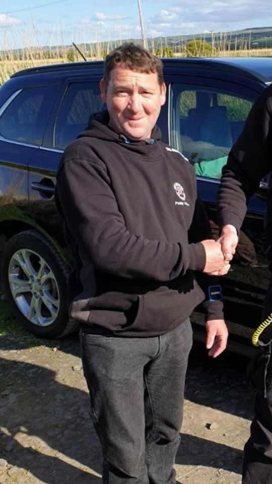 Paddy O'boyle well done for winning a competition at the Foyle Estuary