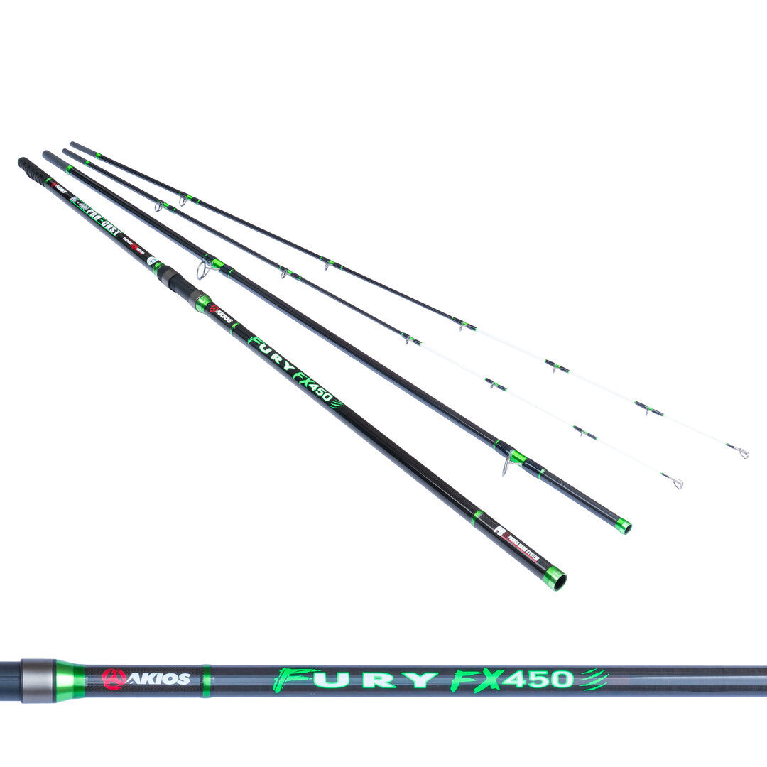Akios Fury TT Twin Tipped Continental Rod