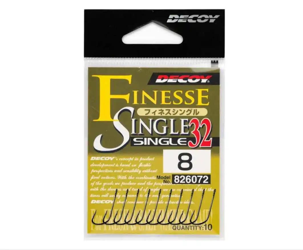 Decoy Single 32 Finesse Hooks