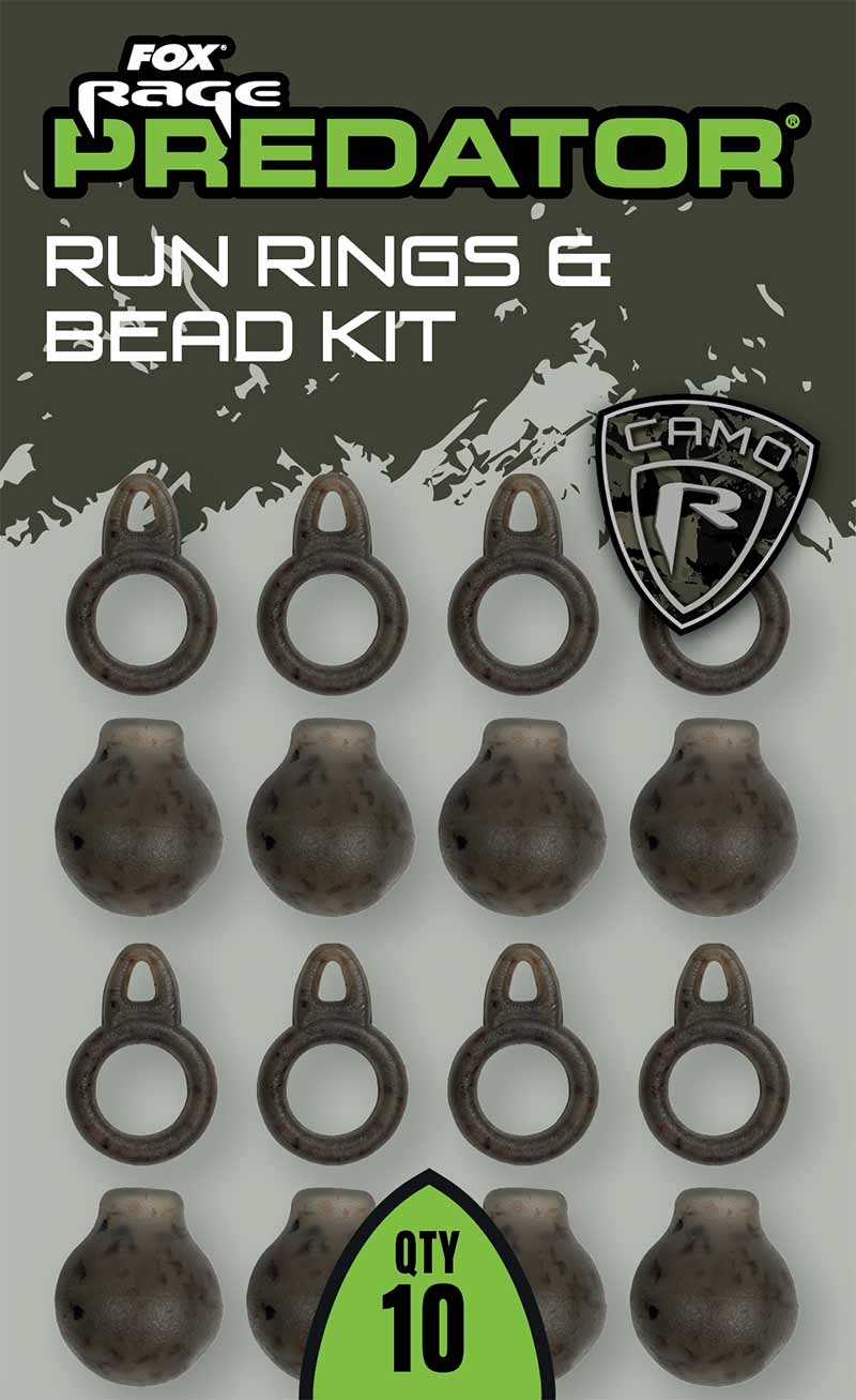 Fox Rage Predator Run Rings & Bead Kit