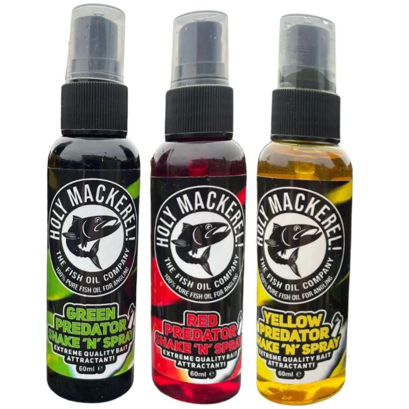 Holy Mackerel! Shake 'N' Spray Bait Attractant