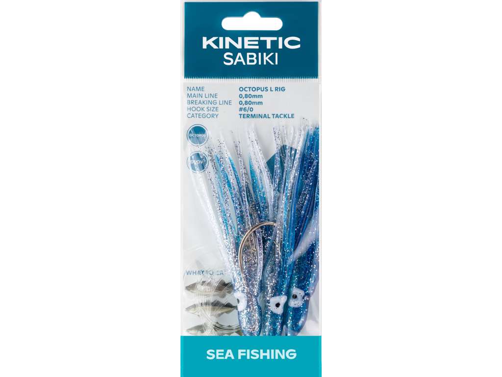 Kinetic Sabiki Octopus L Rig