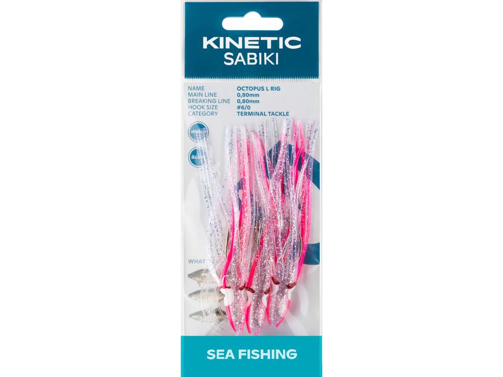 Kinetic Sabiki Octopus L Rig