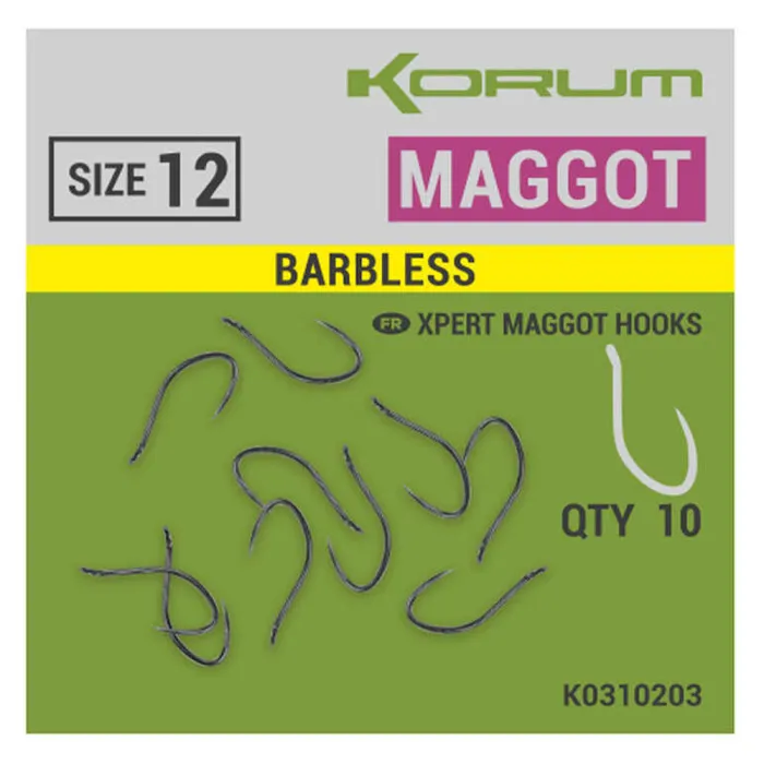 Korum Xpert Maggot Hooks