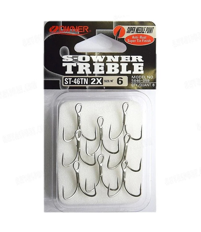 Owner ST-46-TN Treble Hooks