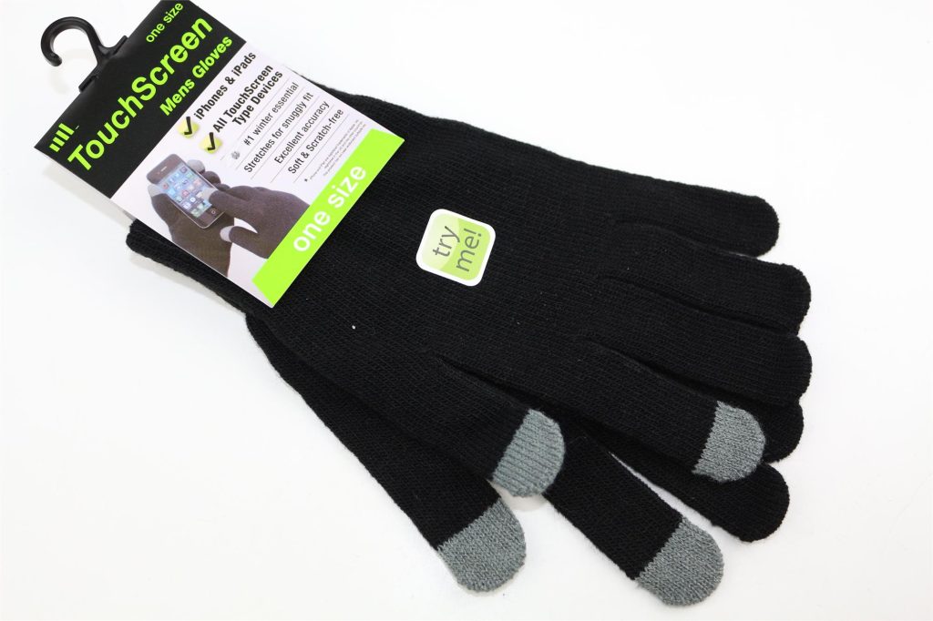 RJM Men's Phone Touch Gloves