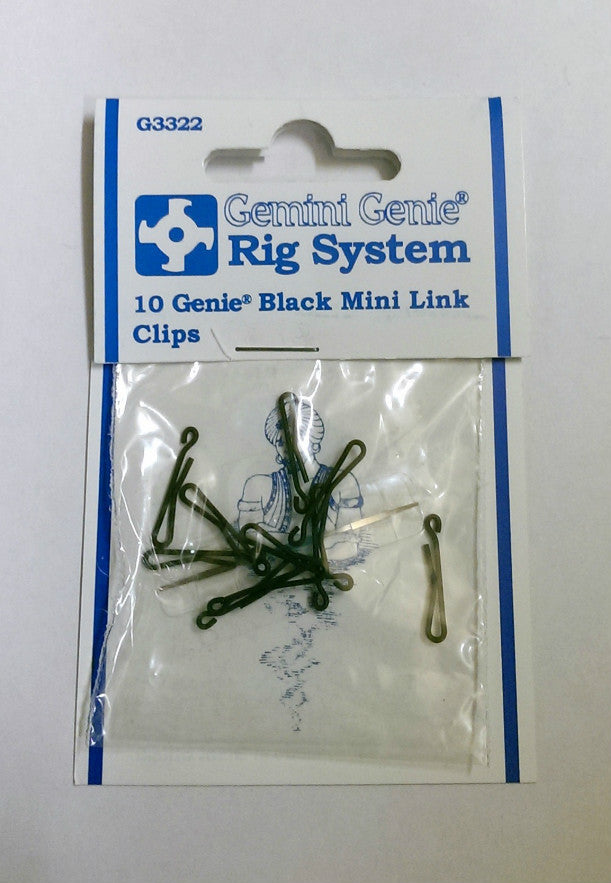 Gemini Genie Black Snood Clips