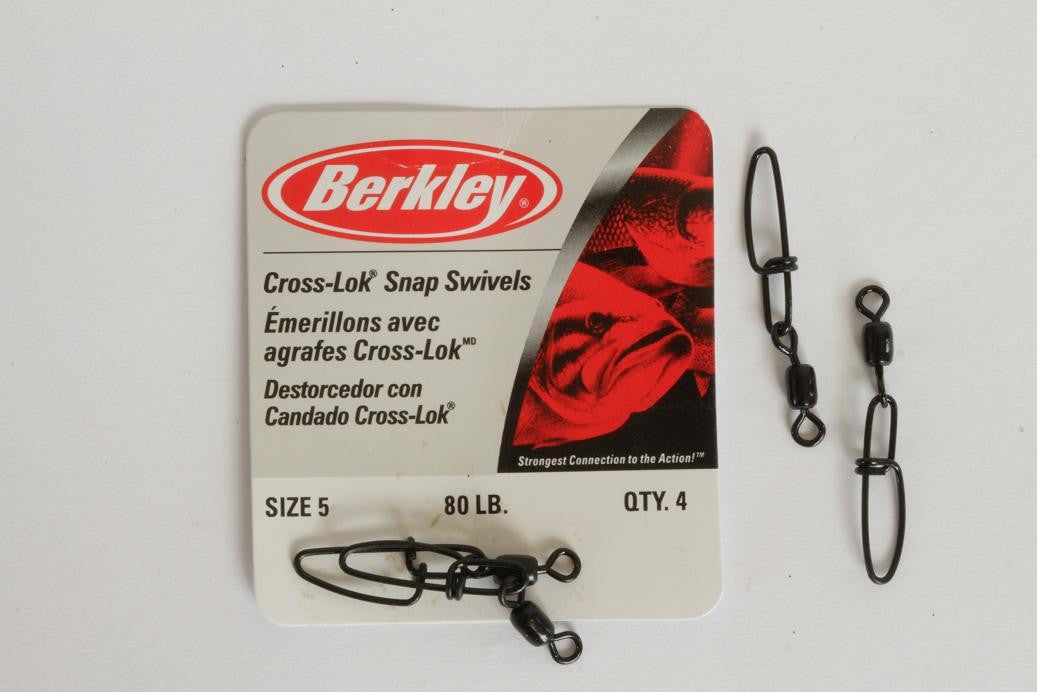 Berkley Cross-Lok Snap Swivels
