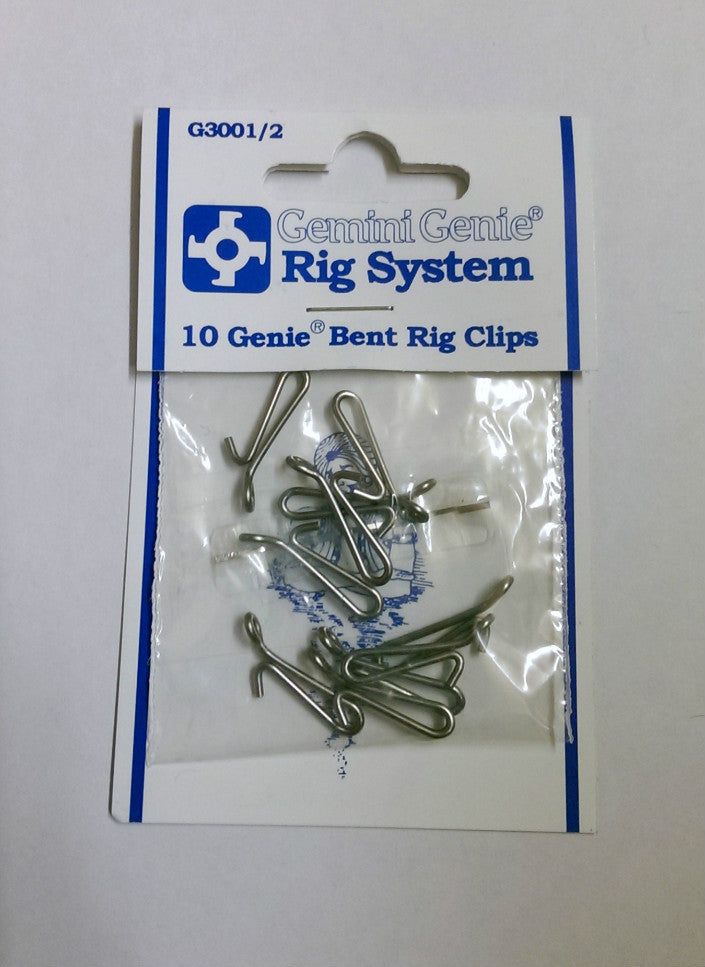 Gemini Genie Bent Rig Clips