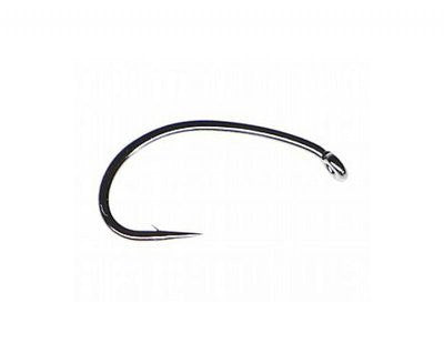 Fulling Mill 1167 Super Heavyweight Grub Black Fly Hooks