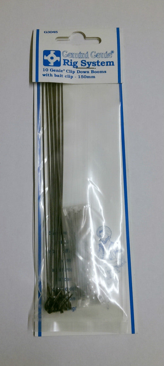 Gemini Genie Clip Down Booms & Bait Clip