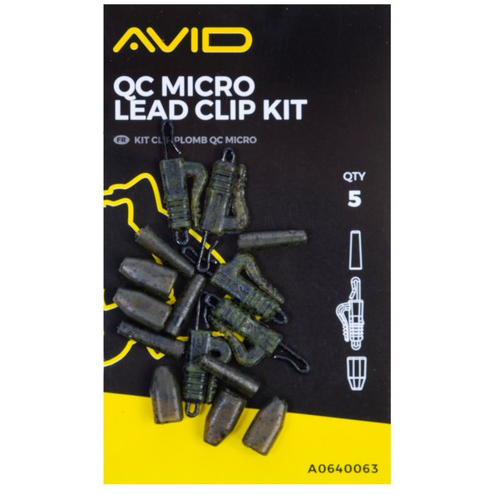 Avid Carp QC Micro Lead Clip Kit