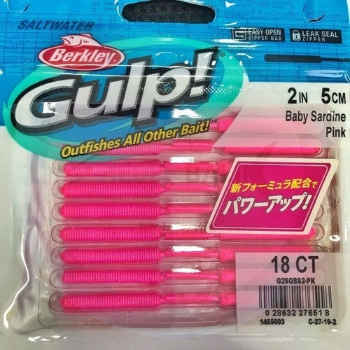 Berkley Gulp! Saltwater Baby Sardine LRF Lures