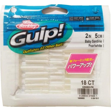 Berkley Gulp! Saltwater Baby Sardine LRF Lures