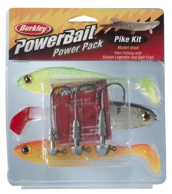 Berkley Powerbait Mullet Shad Pike Pack