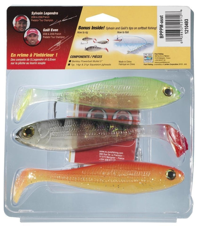 Berkley Powerbait Mullet Shad Pike Pack