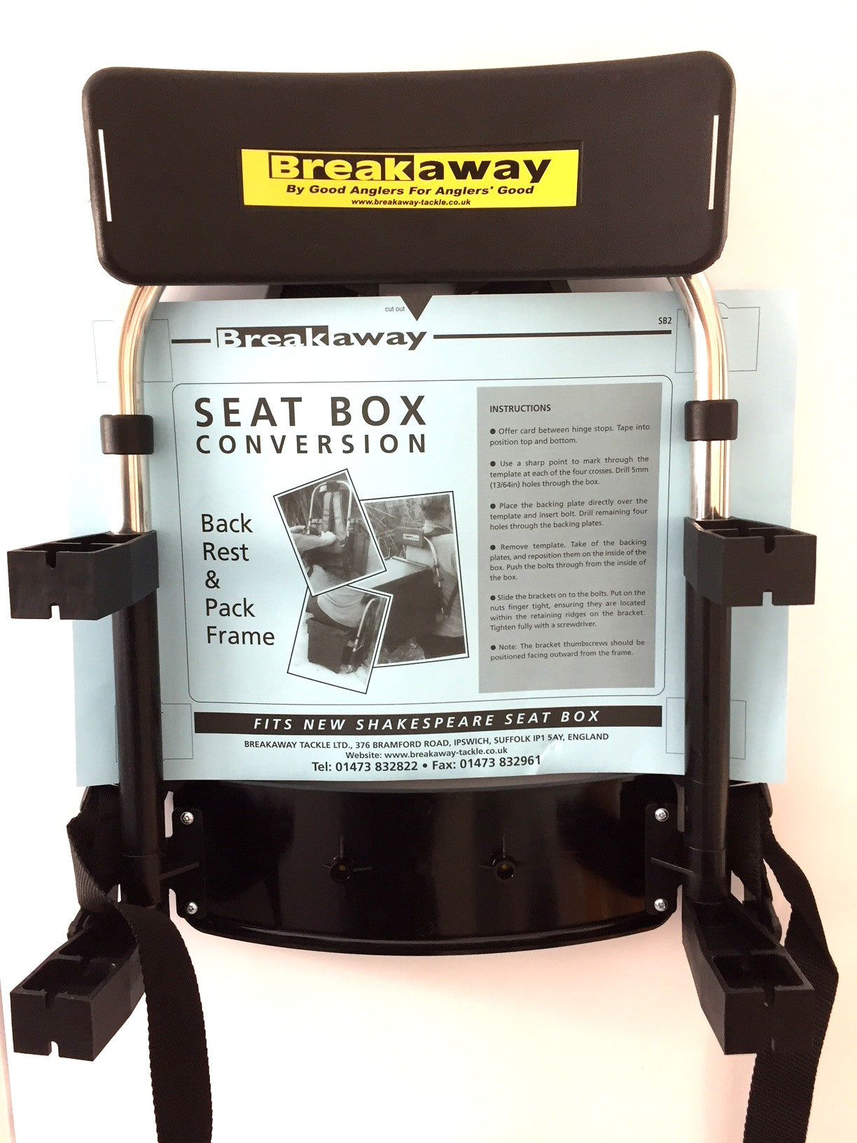Breakaway Seatbox Backrest Conversion Kit