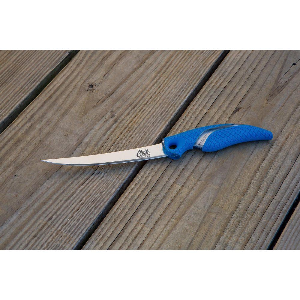 Cuda Titanium Bonded 6" Curved Boning Knife