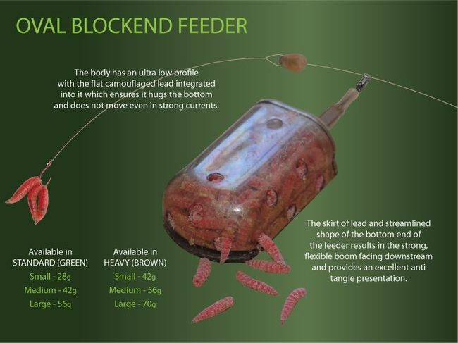 Drennan Oval Blockend Feeder