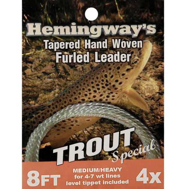 Hemingways Tapered Hand Woven Furled Leader
