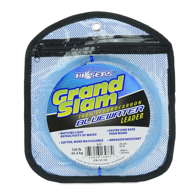 Hi-Seas Grand Slam Bluewater 100% Fluorocarbon Leader