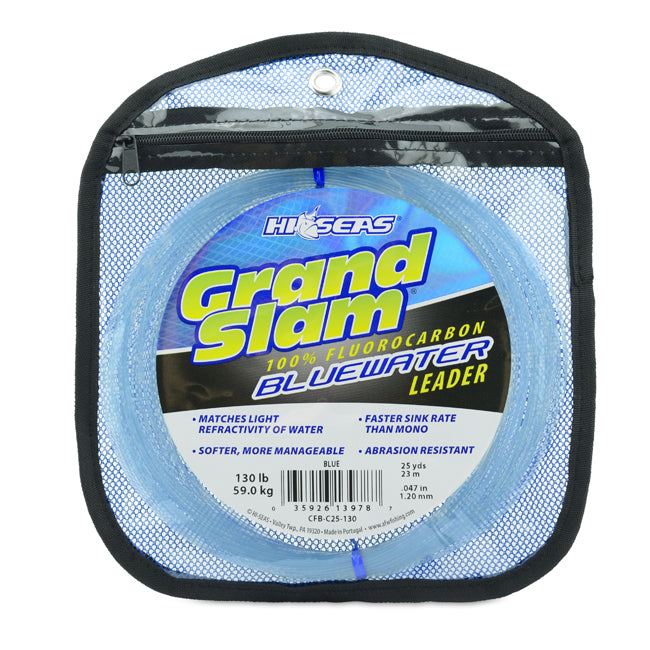 Hi-Seas Grand Slam Bluewater 100% Fluorocarbon Leader