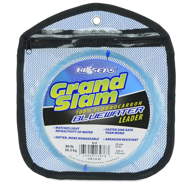 Hi-Seas Grand Slam Bluewater 100% Fluorocarbon Leader