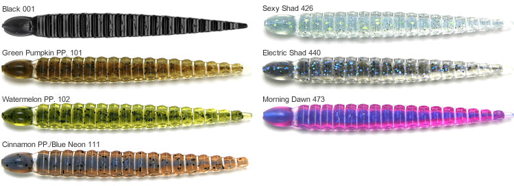 Keitech Custom Leech Soft Lures