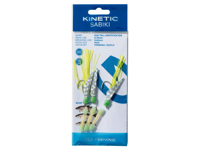 Kinetic Sabiki Sun Tail Lightstick Rig