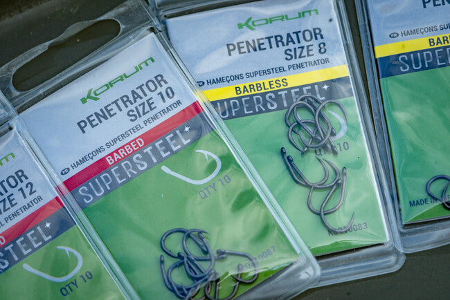 Korum Supersteel Penetrator Hooks
