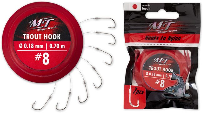 Magic Trout Hooks To Nylon