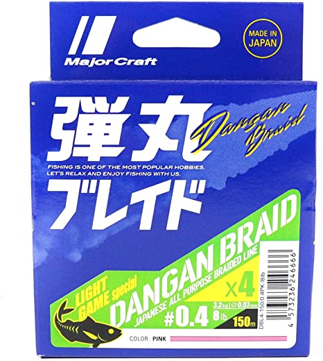 Major Craft Dangan Bullet Braid x4 from