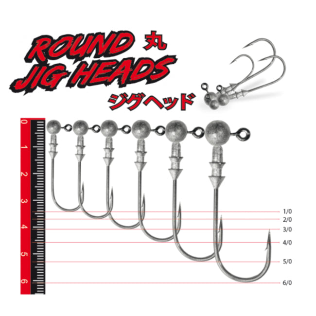 Nomura Round Jig Heads