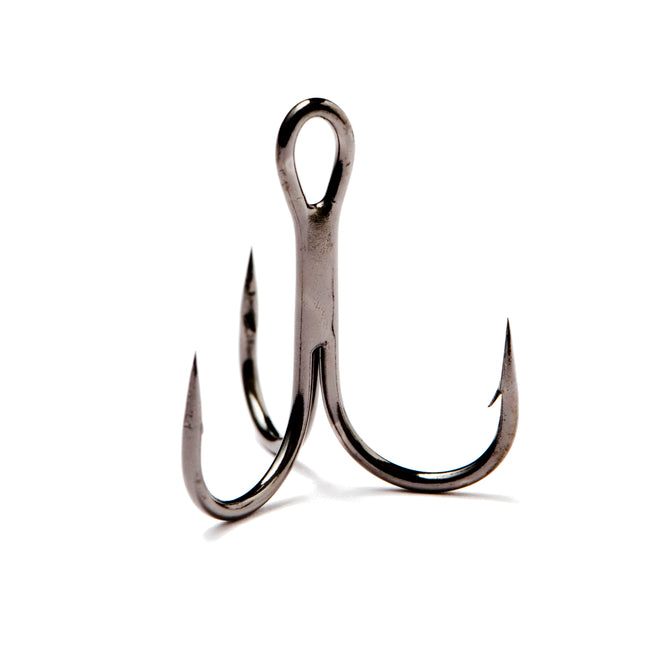Partridge Black Nickel Round Treble Hooks