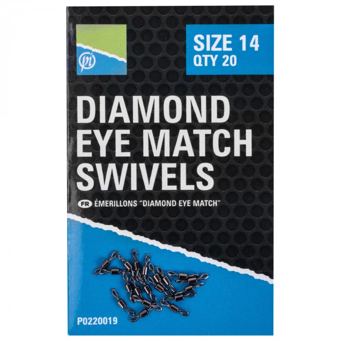 Preston Diamond Eye Swivels