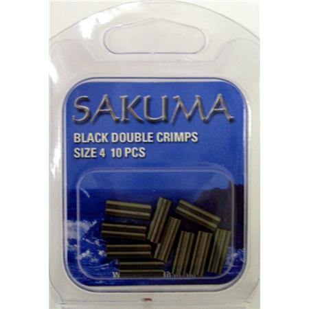 Sakuma Black Double Crimps