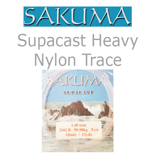 Sakuma Supacast Heavy Nylon Trace