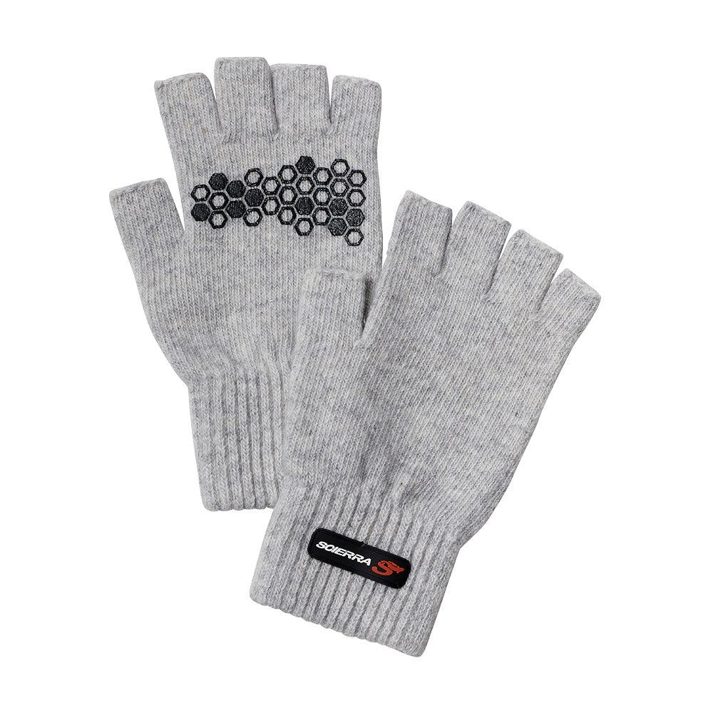 Scierra Wool Half Finger Gloves