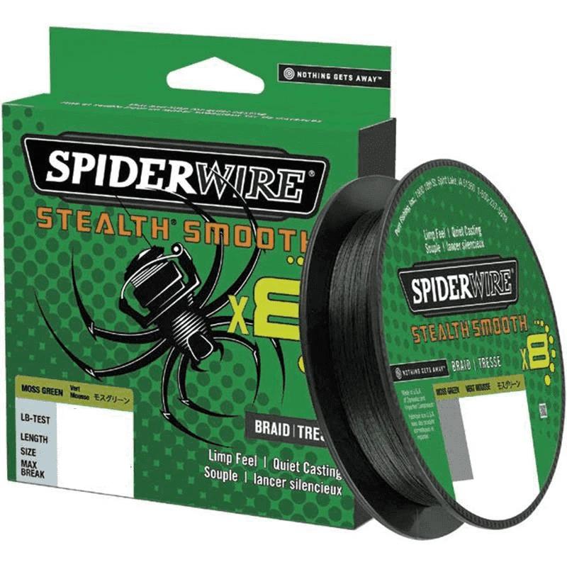 Spiderwire Stealth Smooth 8 Moss Green Braid