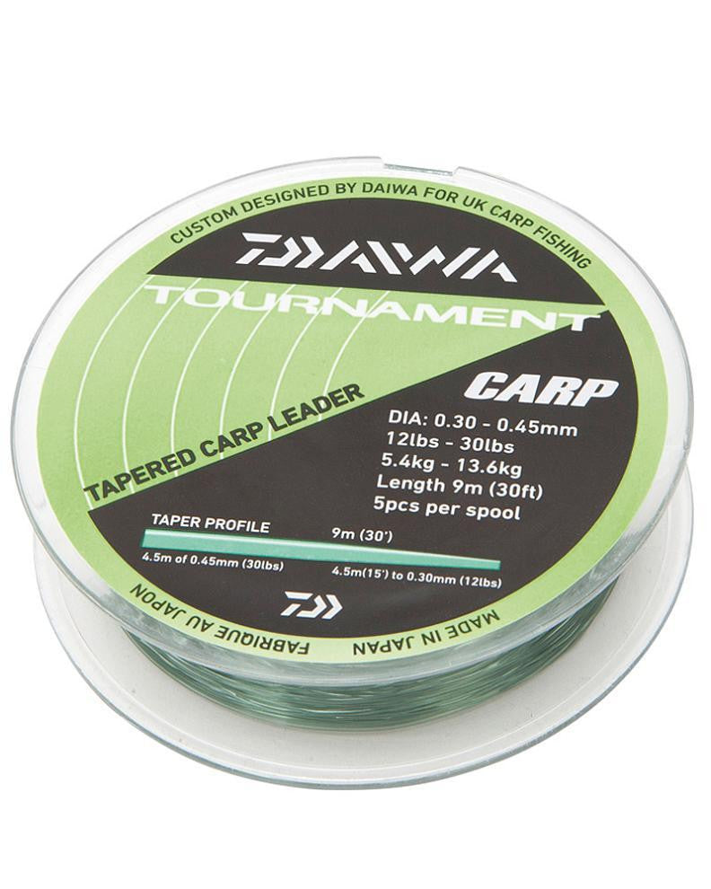 Daiwa Tapered Carp Leader 12-30lb