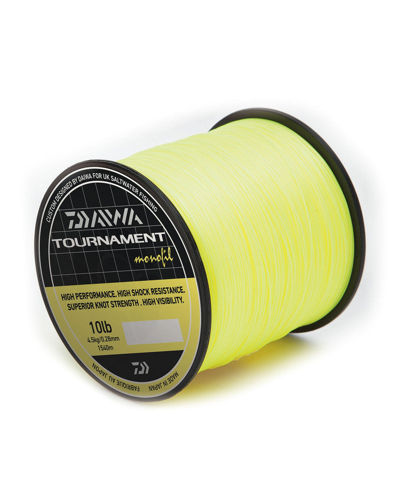 Daiwa Tournament Monofilament Line Bulk Yellow