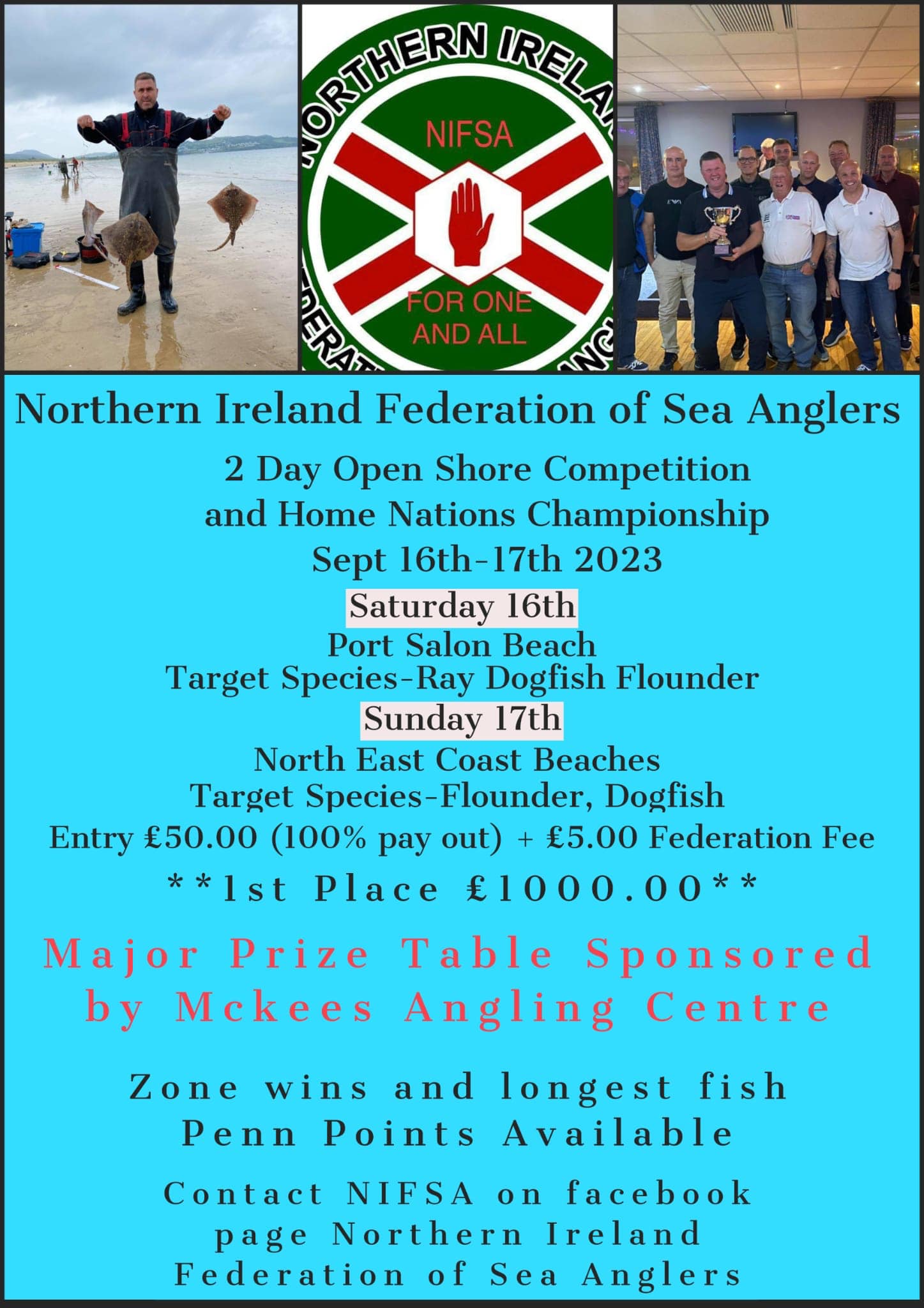 2 Day Open Shore Competition 2023 Announcement