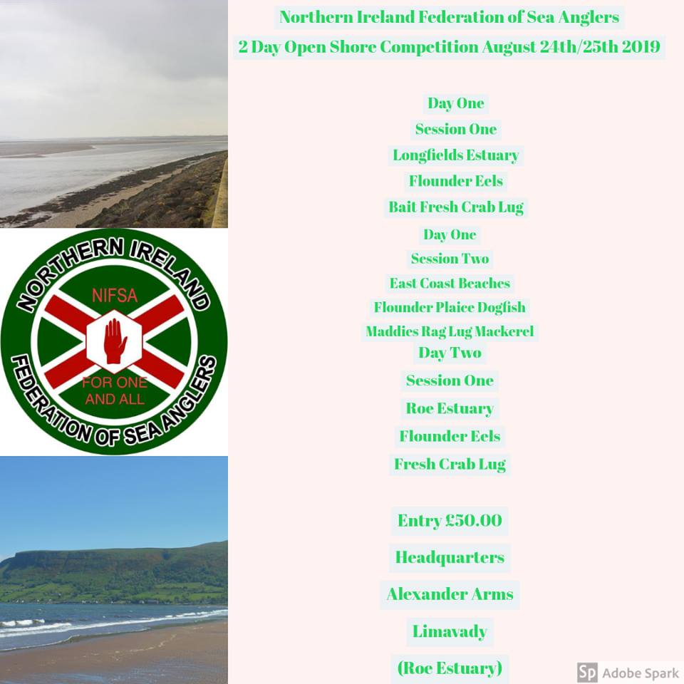 Entry open for 2 day Open Shore competition