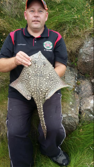 Al Marsden had a good day on the rays with some nice specimens
