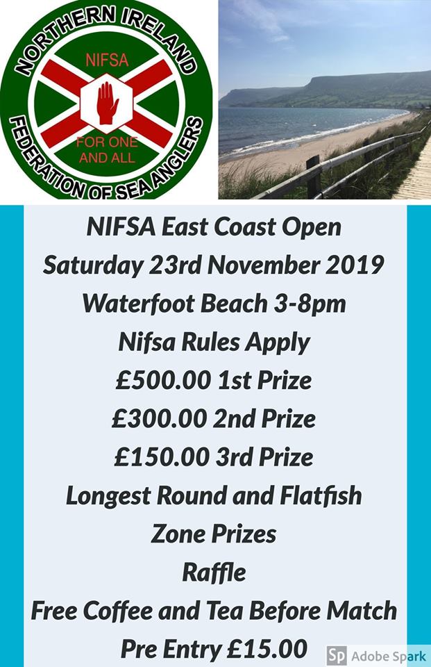 NIFSA East Coast Open - 23rd November 2019